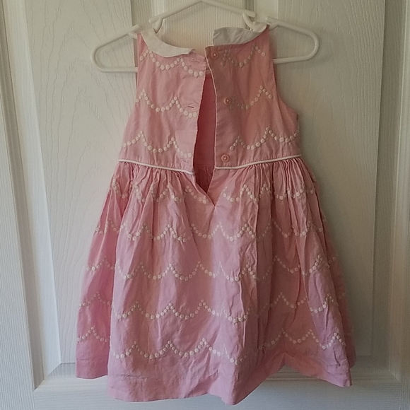 Janie and Jack pink dress 12 to 18 months excellen - Picture 2 of 3